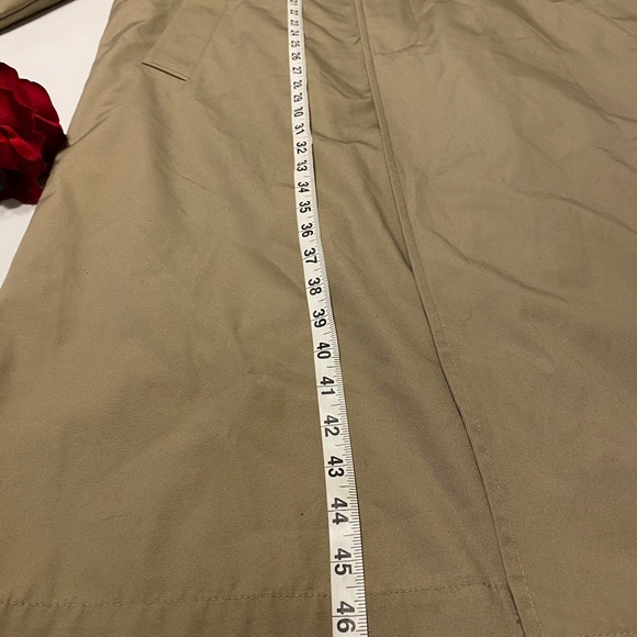 London Fog Limited Edition Zipper Fleece Trench 42 - Picture 7 of 7